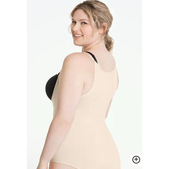 NIP Empetua Shapermint Essentials Open Bust Brief Bodysuit Shaper M - Picture 4 of 4